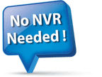No NVR Needed!